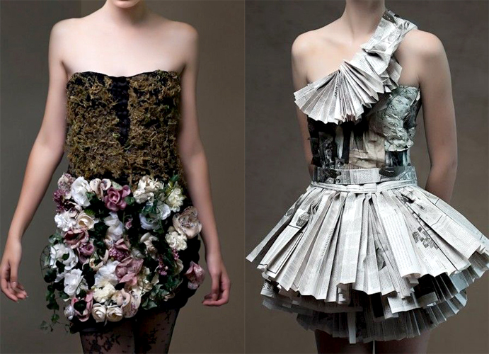 Upcycled Dresses, Eco fashion